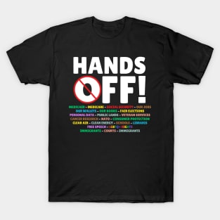 Hands Off Protest T-Shirt